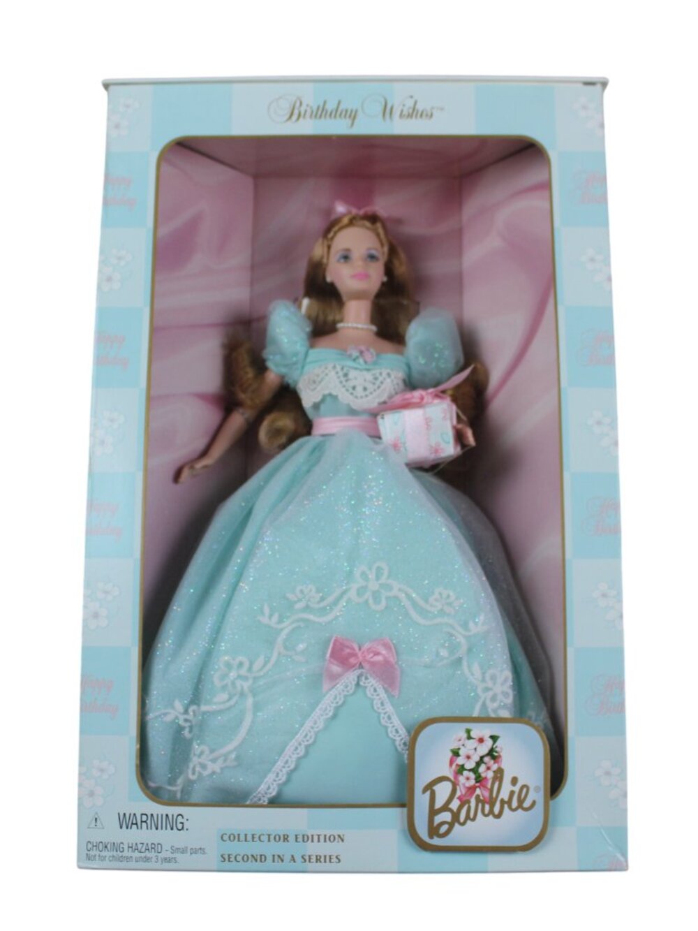 Barbie Birthday Wishes Collector Edition Doll #24667 Vintage 1999 Toy Teal NEW